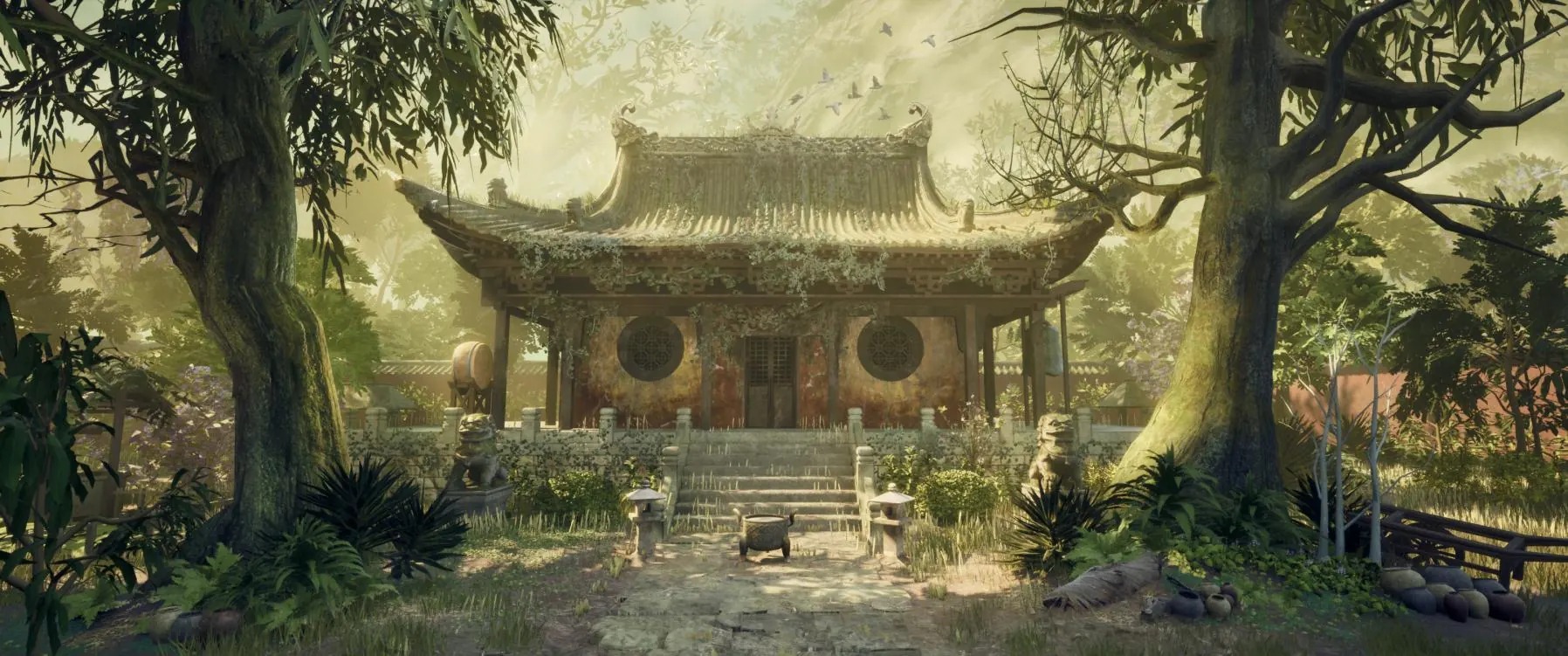 3D Art 古寺场景